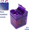 Precidio Design Snack in the Box Eco-Friendly Reusable Snack Container, Blue